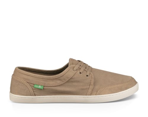 Chaussures Sanuk Pair O Dice Lace Femme - Kaki LRHZBE376